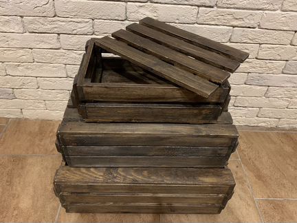 Ящик деревянный