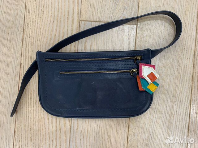 Клатч натуральная кожа uniqu