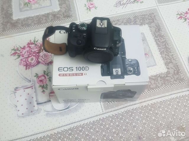 Зеркальный фотоаппарат canon eos 100d