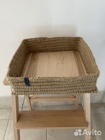 Корзина из джута 30/30/7 см