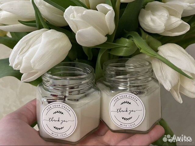 Натуральные соевые свечи