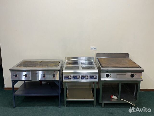 Плита электро, индукционная для кафе ресторана