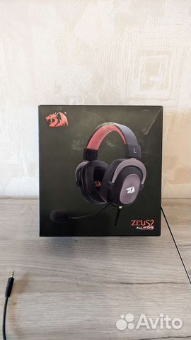 Игровые наушники с микрофоном Redragon Zeus 2