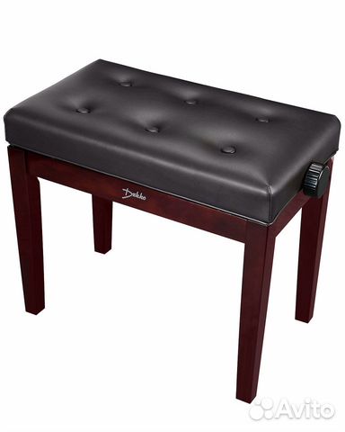 Банкетка с регулировкой по высоте, кожзам, новая