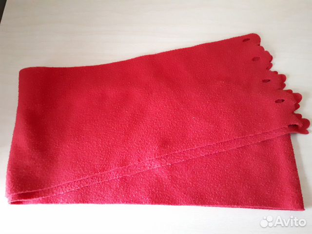 Флисовый шарф