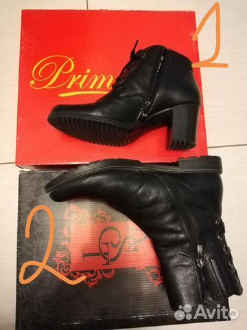 Новые Ботинки кожа 38