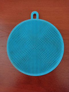 Силиконовая губка для мытья посуды новая