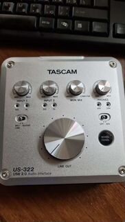 Внешняя аудиокарта Tascam US-322
