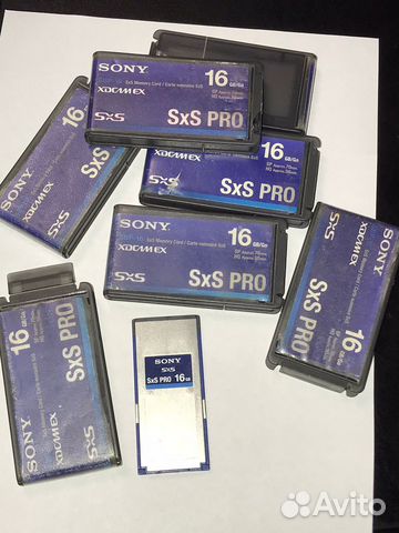 Карта памяти Sony SxS PRO 16GB