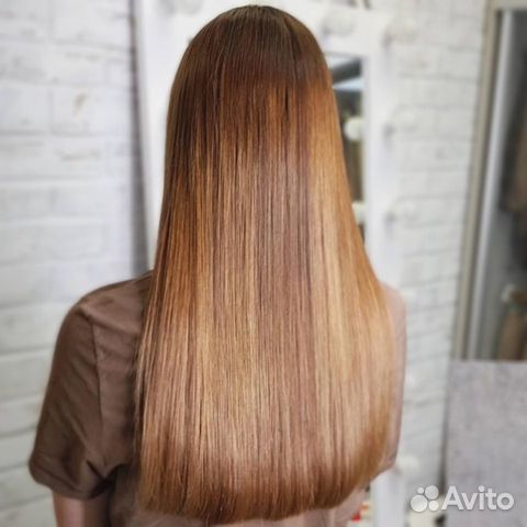 Наращивание волос, окрашивание