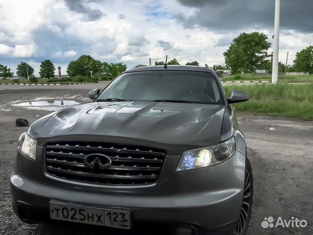 Капот с Жабрами Infiniti FX35/45 S50 2002-2008
