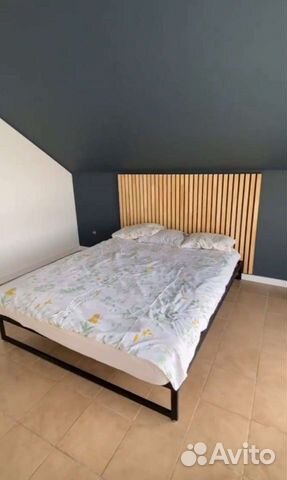 Двухспальная кровать лофт