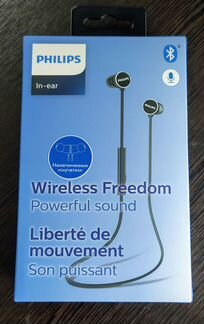 Беспроводные наушники philips taun102BK/00