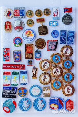 Пермские значки - Продажа обмен