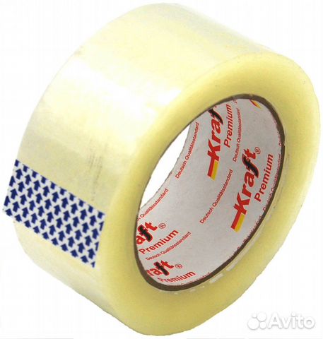 Лента клейкая, скотч прозрачный 66м. Х 48мм. 40мкм