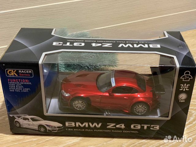 Радиоуправляемая модель BMW Z4 GT3 новая