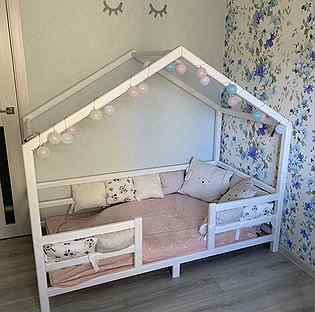 Детская кровать домик от 3 лет