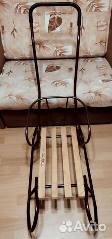 Продам санки с ручкой