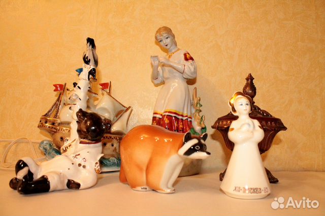 Статуэтки, ночник СССР