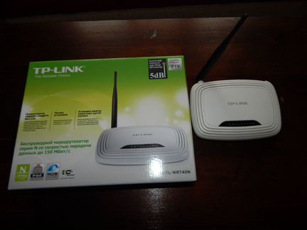 Wi-Fi роутер TP-link TL-WR740N