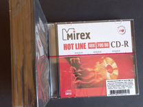 CD-диск Mirex CD-R, 0.7 гб, Slim Case, 52x, 5шт