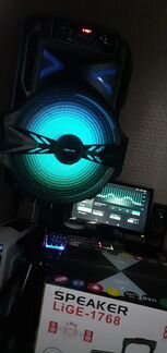 Большая Портативная акустика для кафе Speaker 200w