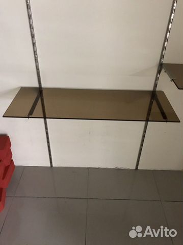 Стеклянные полки1.1-0.4 м