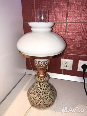 Настольная лампа СССР Свердловск зик винтаж