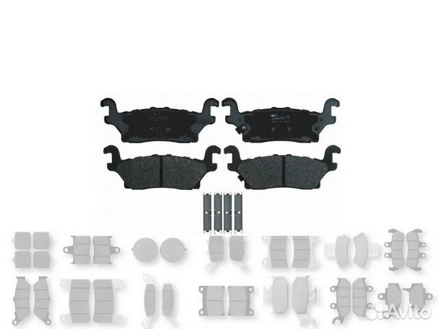 Колодки Hummer H3 05