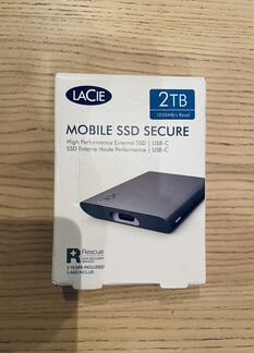 Lacie Mobile SSD Secure 2tb новый