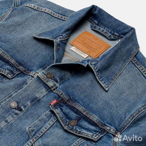 Джинсовая куртка мужская levis xl