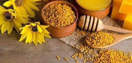 Цветочная Пыльца 2023 год, перга, воск