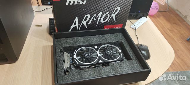 Видеокарта MSI RX580 8G