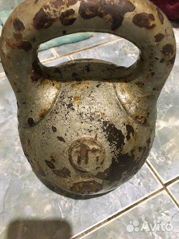 Гиря 1 пуд. Царская 1912г лимитированная