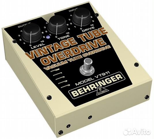 Behringer VT911 Overdrive педаль для гитары и баса