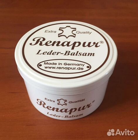 Renapur Крем-бальзам,воск,дл изделий из кожи 250ml