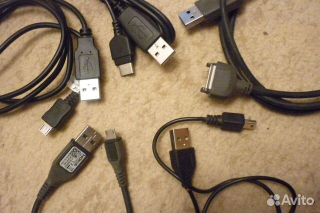 Кабель для соединения через USB -порт