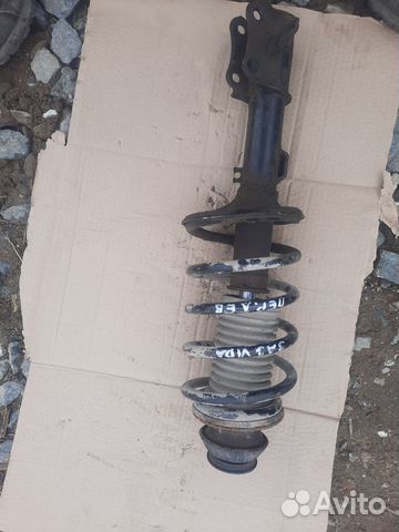 Стойка передняя левая заз Vida