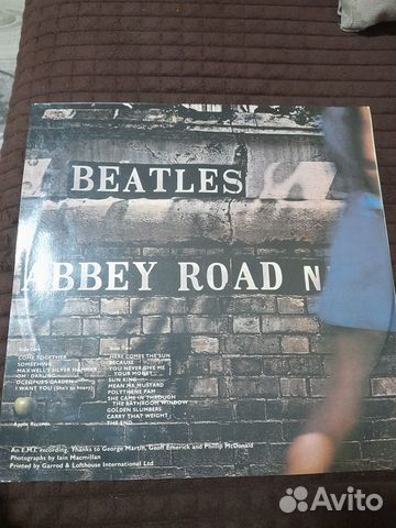 Винил Beatles Abbey road