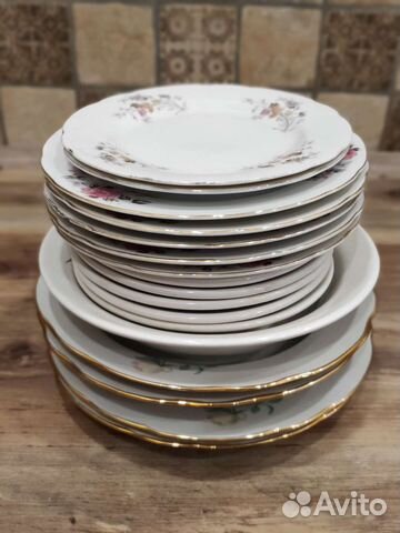 Посуда тарелки салатник раритет