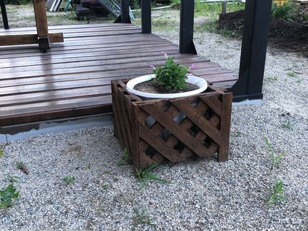 Декоративная ограда для цветов и растений