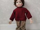Кукла фарфоровая мальчик 43 см объявление продам