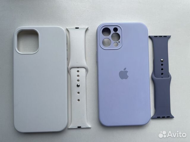 Чехол на iPhone 12 pro + ремешок на apple watch