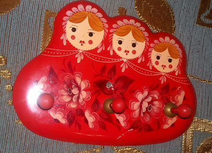 Вешалка Матрешка СССР