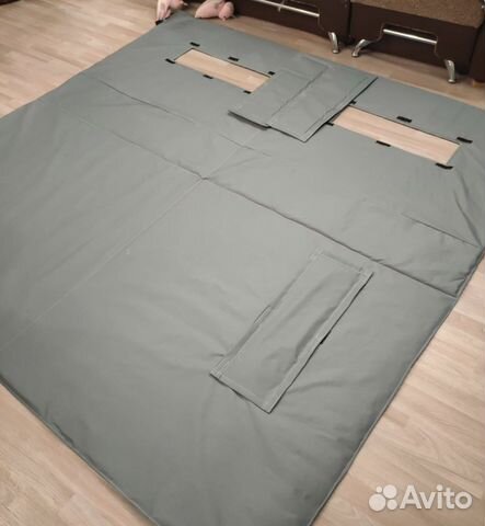 Теплый пол в палатку 600D