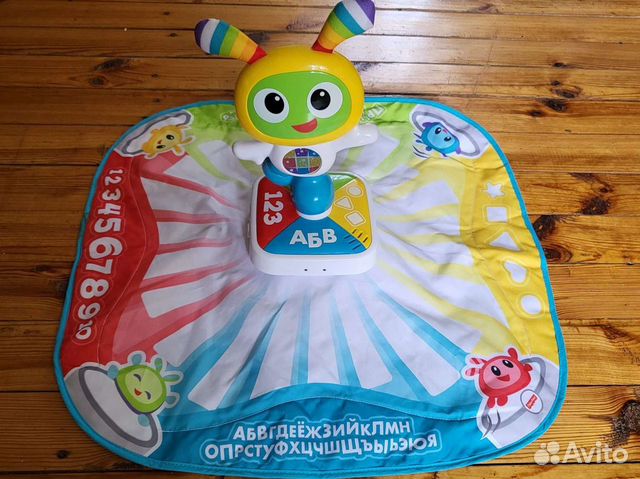 Танцевальный коврик Fisher Price Робота Бибо