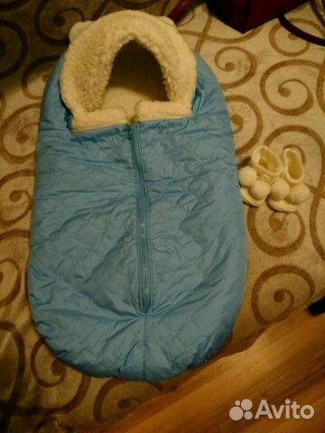 Конверт зимний на выписку