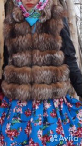 Песцовый желет (поперечка)