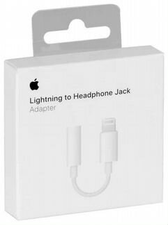 Переходник Apple Lightning - AUX mini jack 3.5