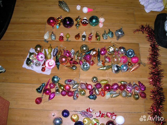 Новогодние игрушки СССР